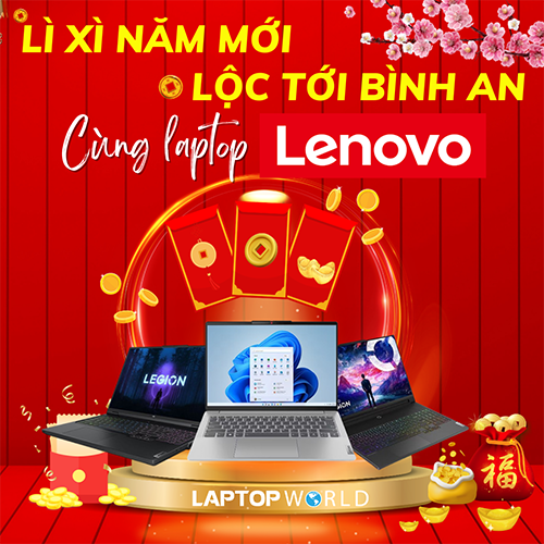Chương trình: Lì xì năm mới - Lộc tới bình an cùng Laptop Lenovo kết thúc với đông đảo khách hàng tham gia