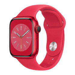 Apple Watch Series 8 GPS + Cellular 41mm viền nhôm dây cao su Red VN/A