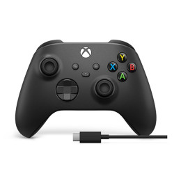 Tay cầm chơi game Xbox Series X Controller - Carbon Black + USB-C Cable