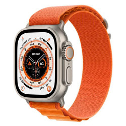 Apple Watch Ultra (4G) 49mm – Titan Case With Alpine Loop size vừa - VN/A Orange