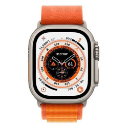 Apple Watch Ultra (4G) 49mm – Titan Case With Alpine Loop size lớn - VN/A Orange