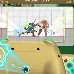 Tay cầm chơi game không dây IINE Neptune Mechanical Joypad Cho Nintendo Swtich - Màu Zelda Golden L806