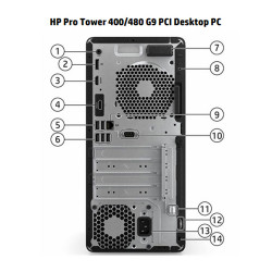 PC HP Prodesk 400 G9 MT 72L00PA (Core i5-12500 | Ram 8GB | 512GB SSD | Wifi | Bluetooth | Keyboard | Mouse | Windows 11 Home SL | Đen)