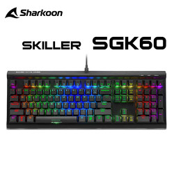 Bàn phím Gaming Sharkoon Skiller SGK60 Kailh BOX White Switch