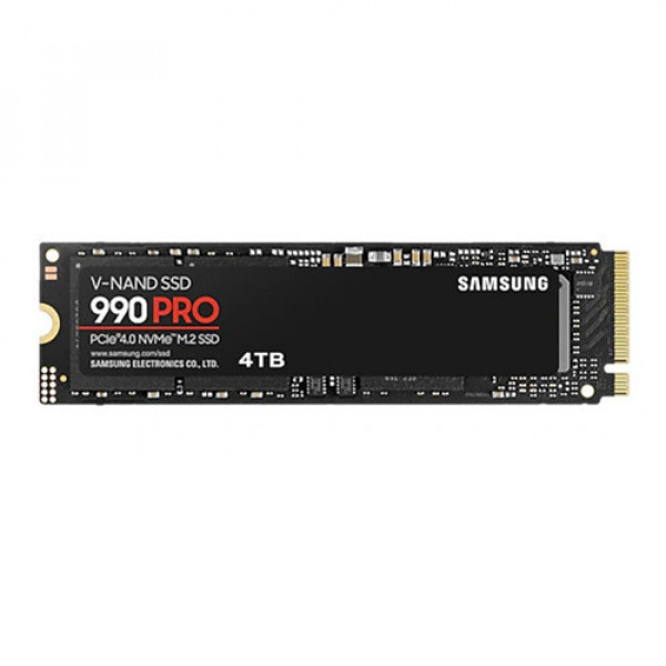 Ổ cứng SSD Samsung 990 Pro MZ-V9P4T0BW 4Tb (NVMe PCIe/ Gen4x4 M2.2280/ 7450MB/s/ 6900MB/s)