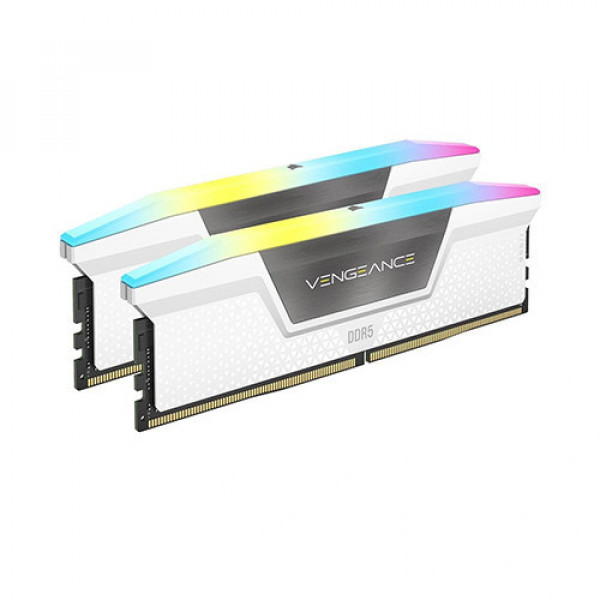 Ram Corsair VENGEANCE RGB 32GB (2x16GB) DDR5 bus 6000MHz White (CMH32GX5M2E6000C36W)