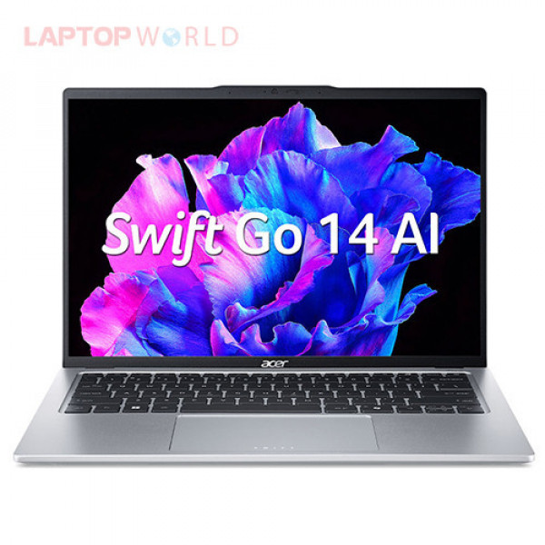 Laptop Acer Swift Go AI 2024 Gen 2 SFG14-73-53X7 NX.KSLSV.001 (Intel Core Ultra 5 125H | 16GB | 512GB | Intel Arc | 14 inch 2.8K | Win 11 | Bạc)