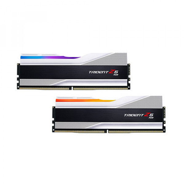 Ram Gskill Trident Z5 RGB 32GB (2x16GB) DDR5 6000Mhz Silver (F5-6000J3238F16GX2-TZ5RS)