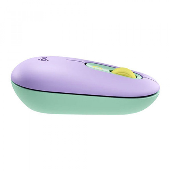 Chuột không dây Emoji Logitech POP Mouse Bluetooth màu Tím (Daydream Mint)
