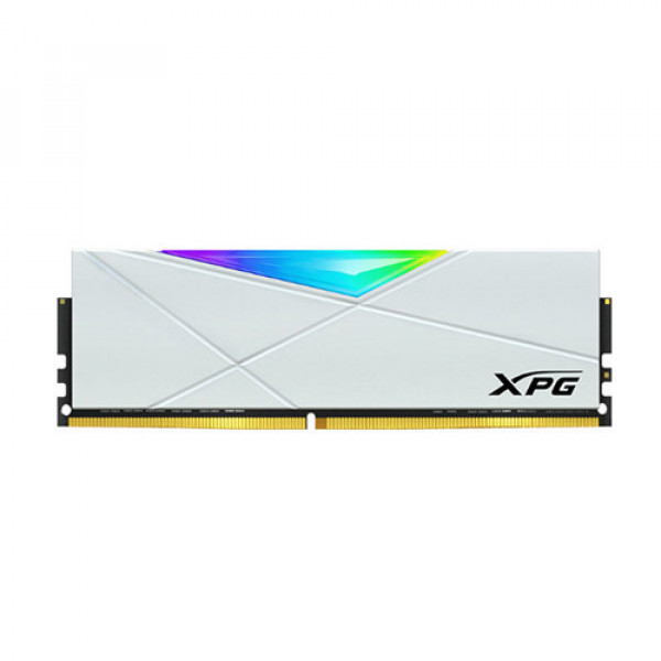 Ram PC Adata XPG Spectrix D50 RGB White 16GB (1x16GB) DDR4 3200Mhz (AX4U320016G16A-SW50)