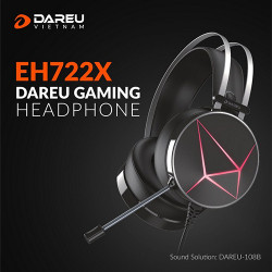 Tai nghe DareU EH722X 7.1 Black